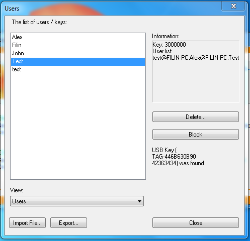 Login Windows by using an USB flash drive