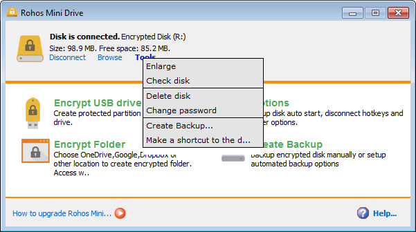 Rohos Disk Encryption 3.3 download the new version for windows